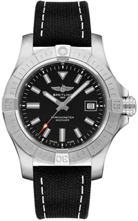 Breitling Avenger A17318101B1X1 Stainless steel Black