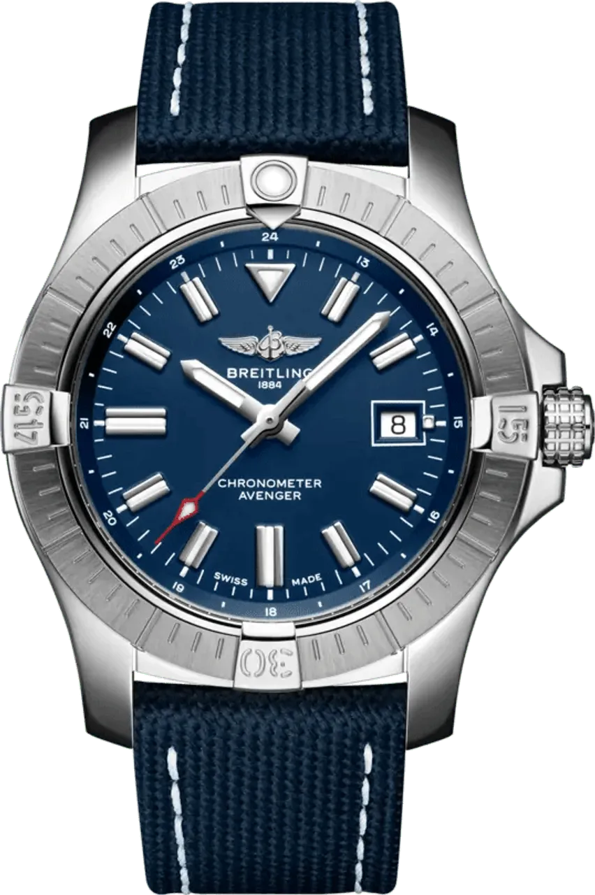 Breitling Avenger A17318101C1X1 43mm Stainless steel Blue