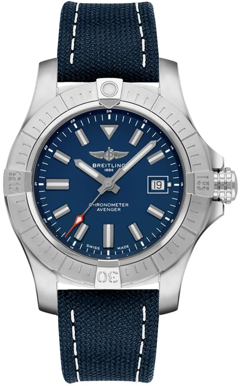 Breitling Avenger A17318101C1X2 43mm Stainless steel Blue