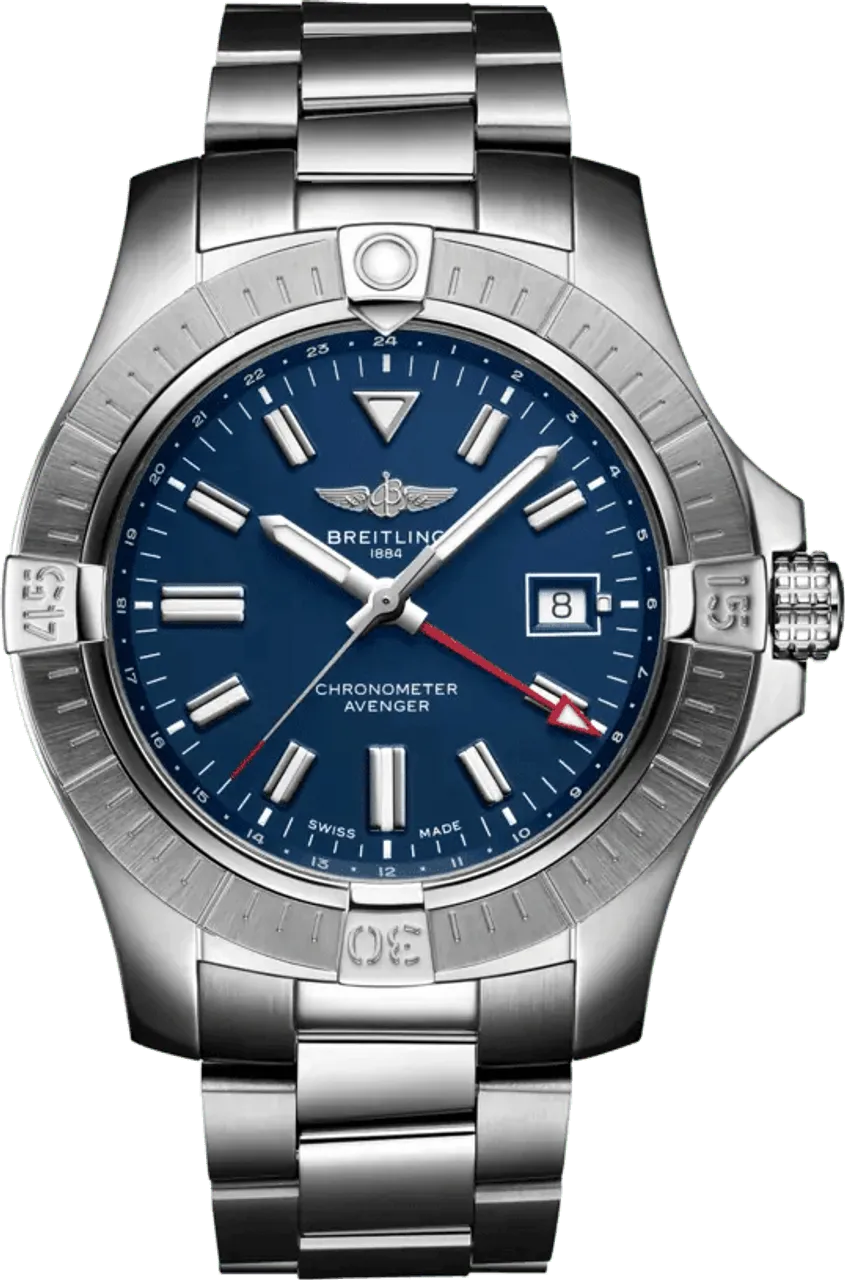 Breitling Avenger A32395101C1A1 45mm Stainless steel Blue