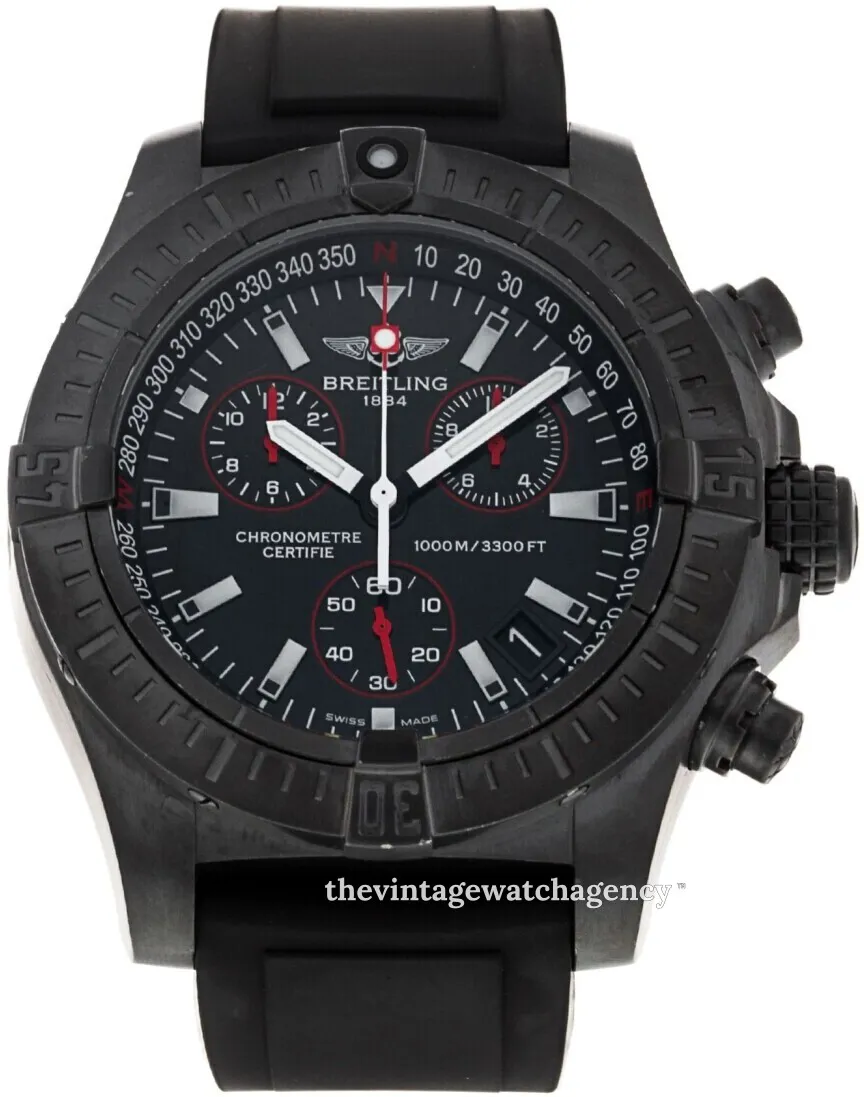 Breitling Avenger M7339010/BA03 45.5mm Stainless steel and PVD Black