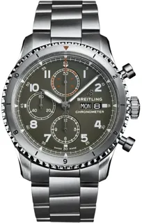 Breitling Aviator 8 A133161A1L1A1 Stainless steel Green