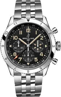 Breitling Aviator 8 AB04453A1B1A1 46mm Stainless steel Black