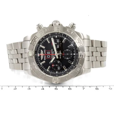 Breitling Chronomat A44360 44mm Stainless steel Black 2