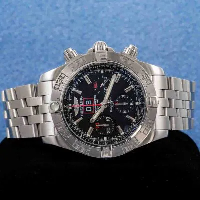 Breitling Chronomat A44360 44mm Stainless steel Black 7