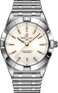 Breitling Chronomat A77310101A3A1 Stainless steel White