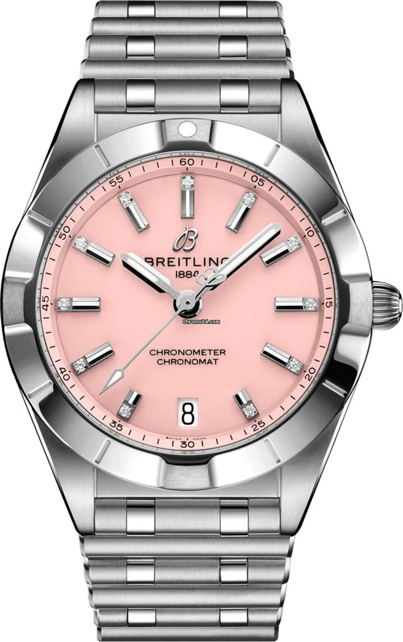 Breitling Chronomat A77310101K1A1 32mm Stainless steel Rose