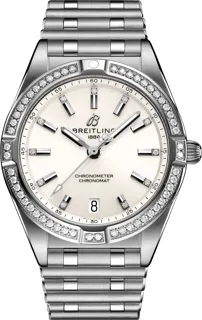 Breitling Chronomat A77310591A1A1 Stainless steel White