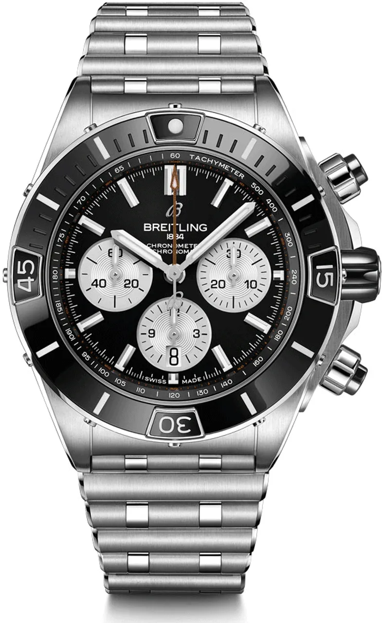 Breitling Chronomat AB0136251B1A1 44mm Stainless steel Black