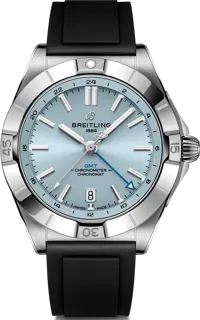 Breitling Chronomat GMT p32398101c1s1 Platinum and Stainless steel Blue