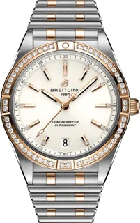 Breitling Chronomat U10380591A1U1 Stainless steel and Red gold White