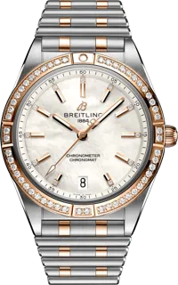 Breitling Chronomat U10380591A2U1 36mm Stainless steel White