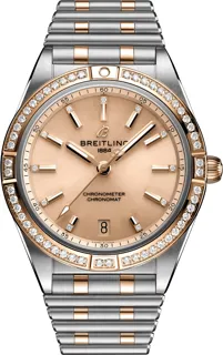 Breitling Chronomat U10380591K1U1 Stainless steel and Red gold Pink