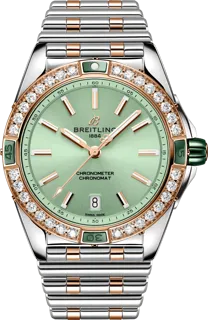 Breitling Chronomat U17356531L1U1 Stainless steel and Red gold Green