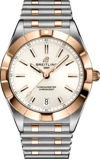 Breitling Chronomat U77310101A1U1 Stainless steel and Red gold White