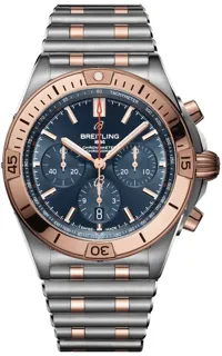 Breitling Chronomat UB0134101C1U1 Stainless steel and Red gold Blue