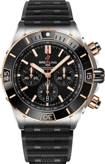 Breitling Chronomat UB0136251B1S1 Stainless steel and Red gold Black