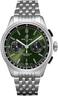 Breitling for Bentley AB0118A11L1A1 42mm Stainless steel Green