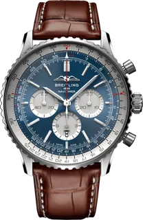 Breitling Navitimer 01 (46 MM) AB0137211C1P1 Stainless steel Blue