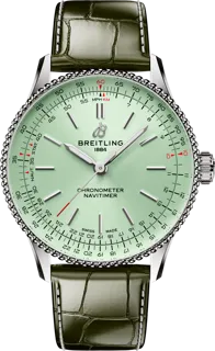 Breitling Navitimer A17327361L1P1 Stainless steel Green