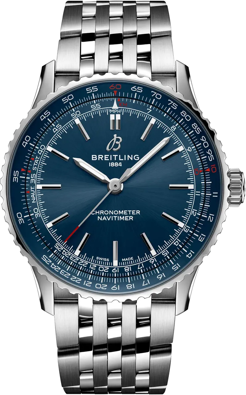 Breitling Navitimer A17329161C1A1 41mm Stainless steel Blue