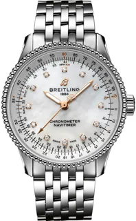 Breitling Navitimer A17395211A1A1 Stainless steel White