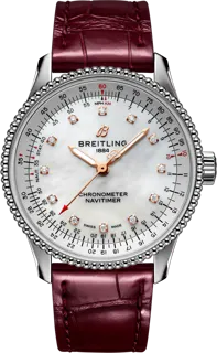 Breitling Navitimer A17395211A1P2 Stainless steel White