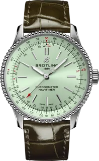 Breitling Navitimer A17395361L1A1 Stainless steel Green