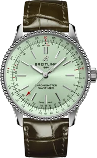 Breitling Navitimer A17395361L1P1 Stainless steel Green