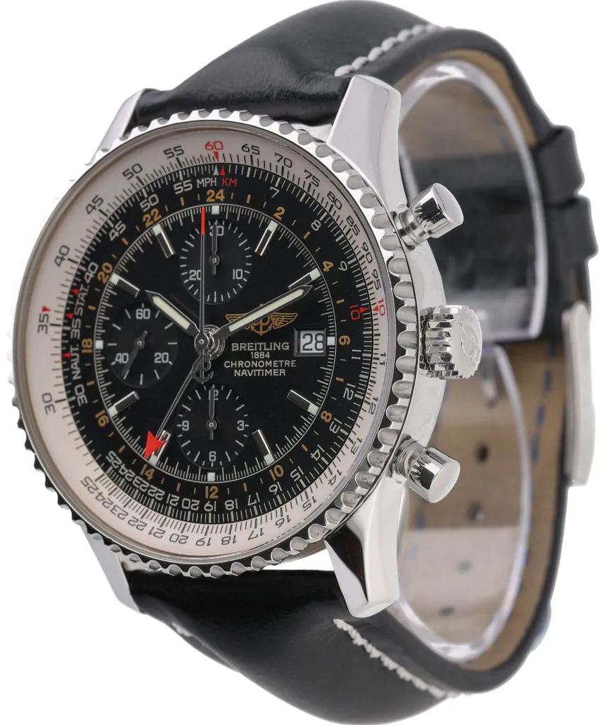 Breitling Navitimer A24322 46mm Stainless steel Black 3