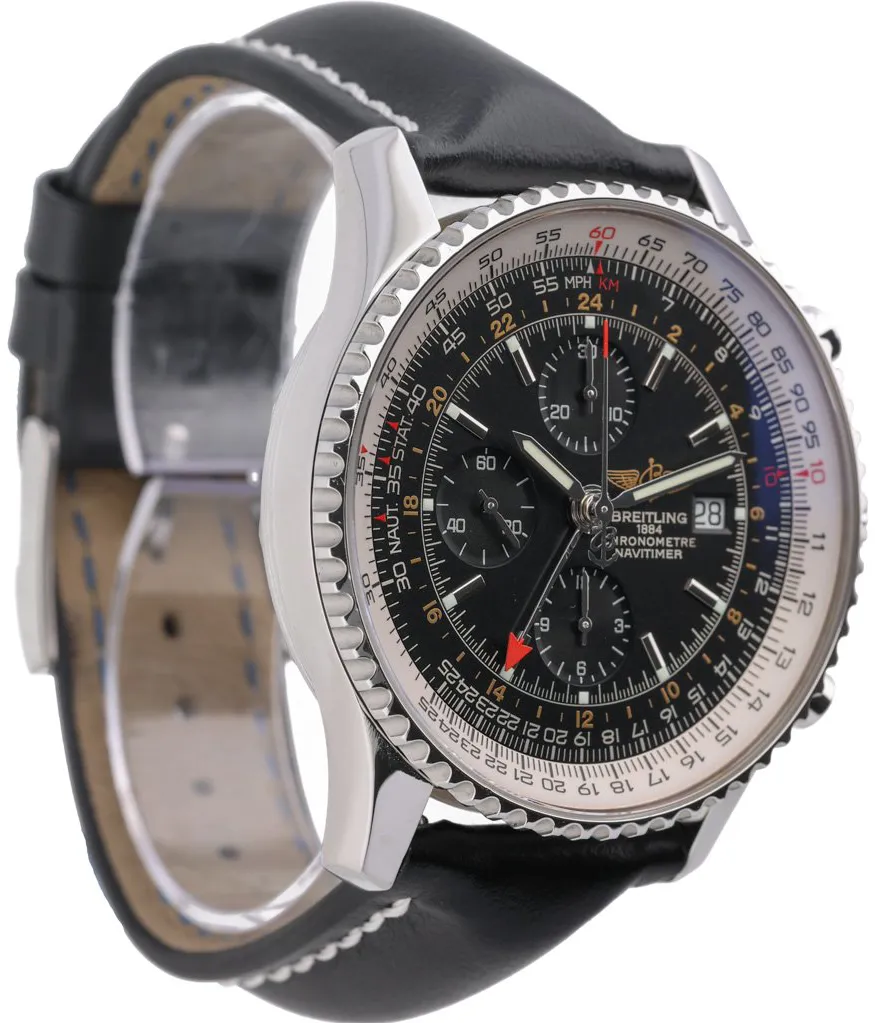 Breitling Navitimer A24322 46mm Stainless steel Black 4