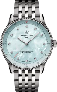 Breitling Navitimer A77320171C1A1 Stainless steel Blue