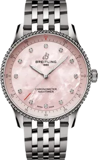 Breitling Navitimer A77320D91K1A1 Stainless steel Pink