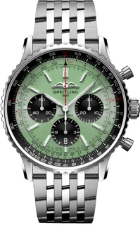 Breitling Navitimer AB0138241L1A1 Stainless steel Green