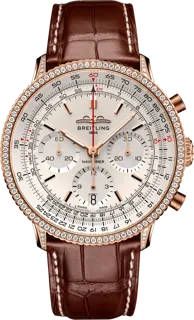 Breitling Navitimer B01 Chronograph RB0139631G1P1 Red gold Silver