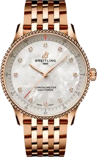 Breitling Navitimer R77320E61A1R1 Red gold White