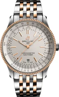 Breitling Navitimer U17326211G1U1 Stainless steel and Red gold Silver