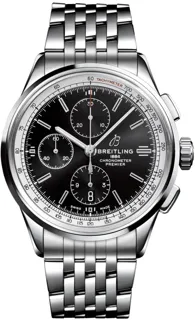 Breitling Premier A13315351B1A1 Stainless steel Black