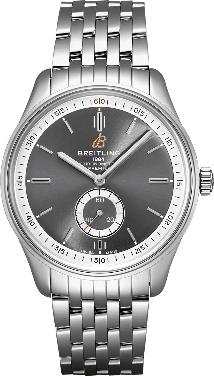 Breitling Premier A37340351B1A1 40mm Stainless steel Black