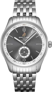 Breitling Premier A37340351B1A1 Stainless steel Black