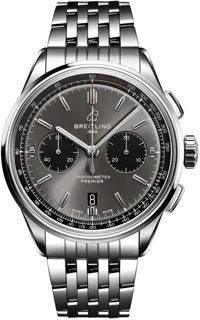 Breitling Premier AB0118221B1A1 Stainless steel Gray