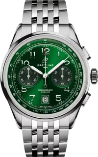 Breitling Premier AB0145371L1A1 Stainless steel Green