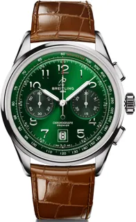 Breitling Premier AB0145371L1P1 Stainless steel Green