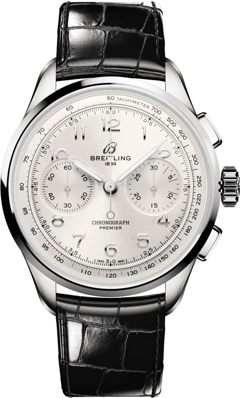 Breitling Premier AB0930371G1P1 40mm Stainless steel Silver