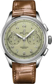 Breitling Premier AB0930D31L1P1 Stainless steel Green