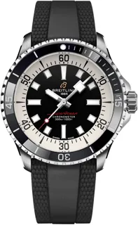 Breitling Superocean A17375211B1S1 Stainless steel Black