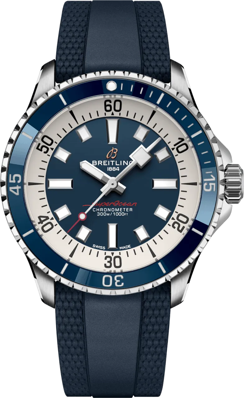 Breitling Superocean A17375E71C1S1 42mm Stainless steel Blue