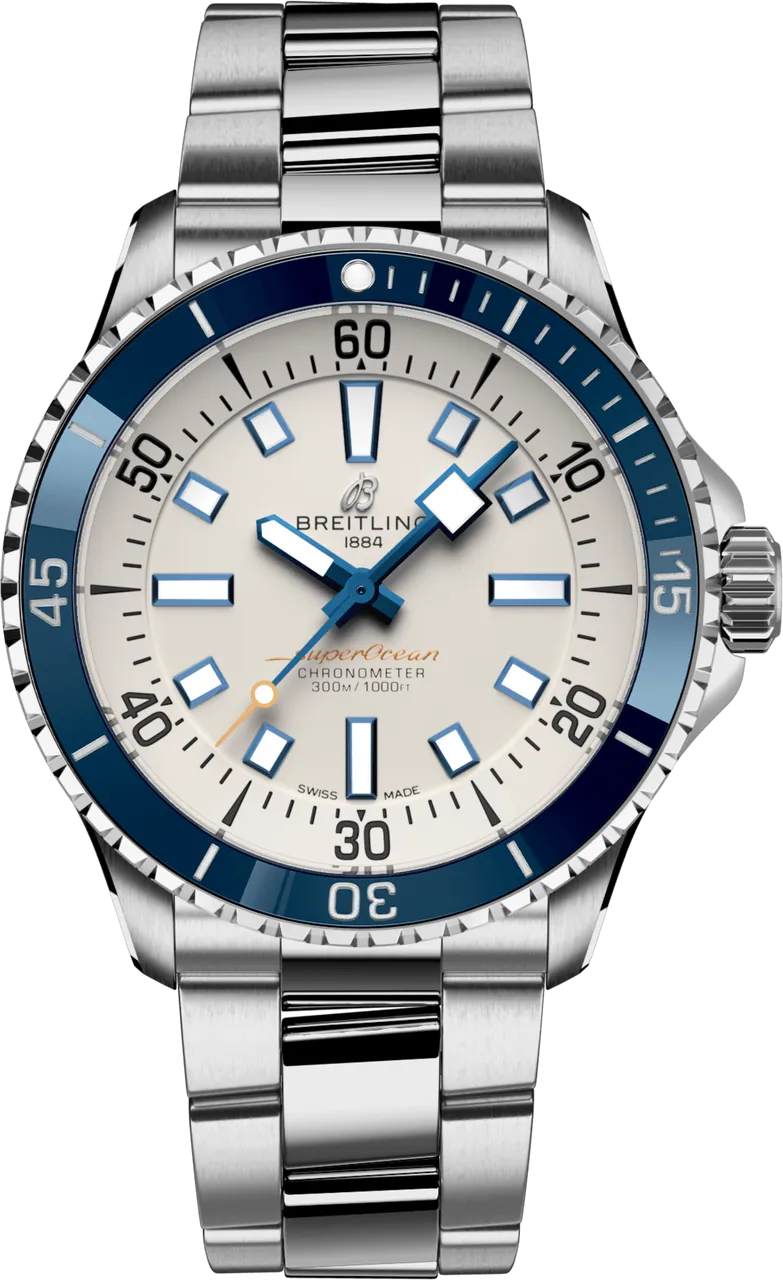 Breitling Superocean A17375E71G1A1 42mm Stainless steel White