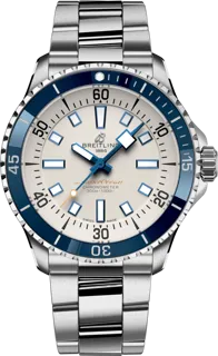 Breitling Superocean A17375E71G1A1 Stainless steel White