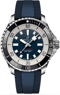 Breitling Superocean A17376211C1S1 Stainless steel Blue